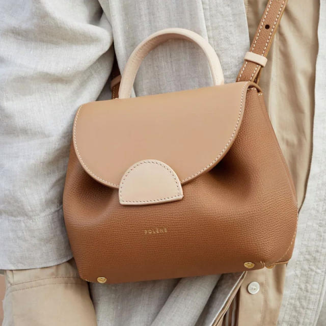 Polène Bags Outlet Singapore - Numéro Un Brown