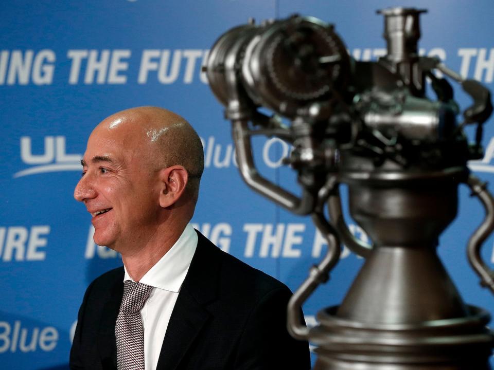 Jeff Bezos blue origin