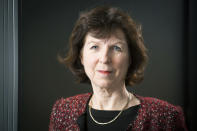 In this undated photo, psychologist Susan Michie poses for a photo. The British government insists that science is guiding its decisions as the country navigates its way through the coronavirus pandemic. But a self-appointed group of independent experts led by a former government chief adviser says it sees little evidence-based about Britain’s response. Unlike other countries, the scientific opposition to Britain’s approach is remarkably organized. The independent group sits almost in parallel to the government’s own scientists, assesses the same outbreak indicators and has put out detailed reports on issues such contact tracing, reopening schools and pubs, and relaxing social distancing. (Photo provide by Susan Michie via AP