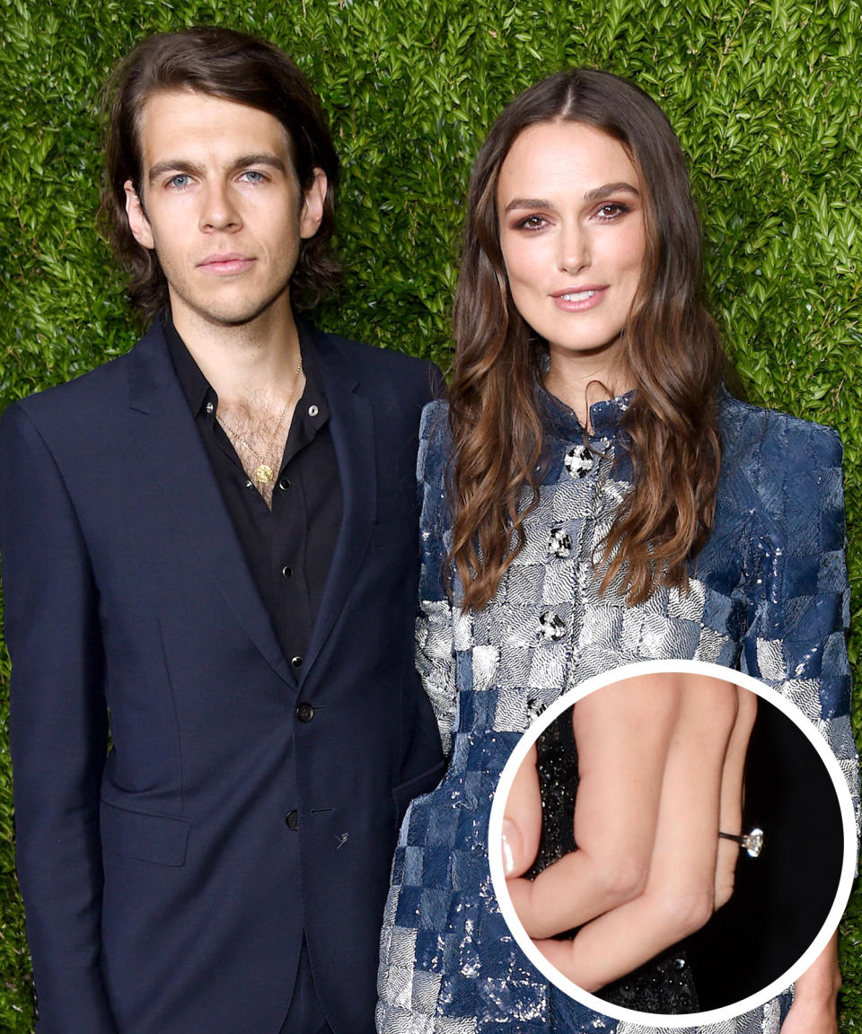 Keira Knightley and James Righton