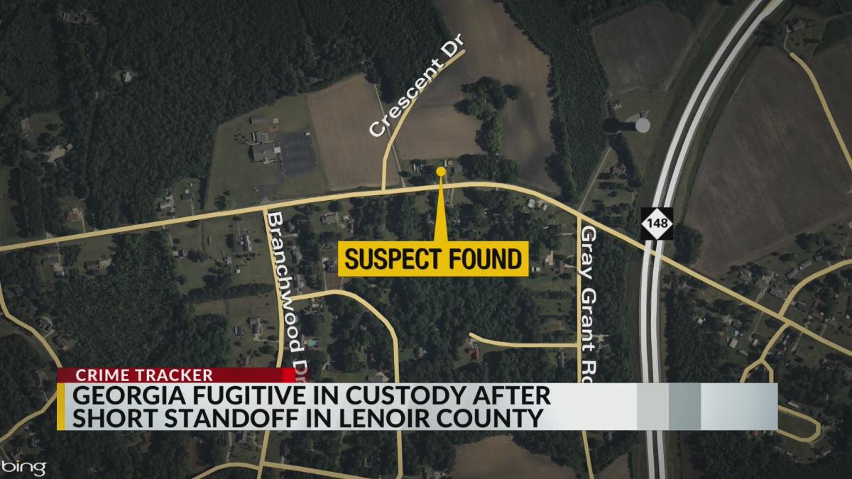 Georgia Fugitive Arrested After Standoff In Lenoir County 