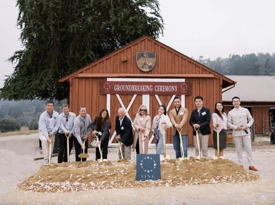 The groundbreaking ceremony was attended by Monterey County Board of Supervisors Mary Adams, Luis Alejo, Chris Lopez and Wendy Root Askew, Dave Potter, the mayor of Carmel-by-the-Sea and guests from the Carmel Valley Association, the Carmel Valley Trail &amp; Saddle Club and the Carmel Valley Chapter of the California Dressage Society.