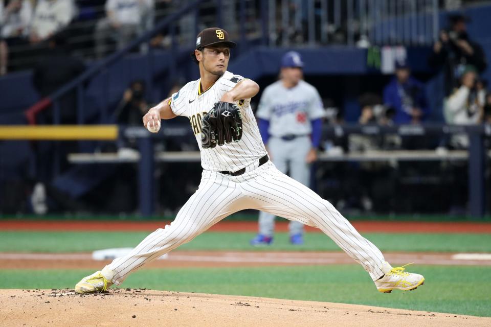 Yu Darvish is expected to be activated from the injured list to face the Reds in Game 2 of the Padres series in San Diego Tuesday night. Darvish is 0-1 with a  4.18 ERA and  most recently pitched on April 14 at the Los Angeles Dodgers, permitting three runs on four hits in five innings.