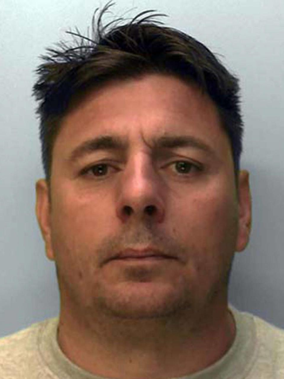 Duncan Hearsey, 41, has been sentenced to a minimum of 21 years in prison for murdering Alan Creasey (Sussex Police)