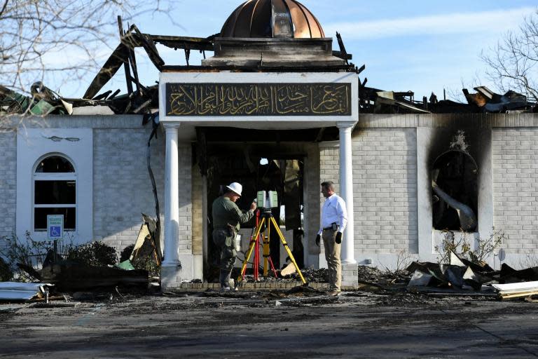 'He was jumping up and down like a little kid': Man found guilty of hate crime in burning down Texas mosque