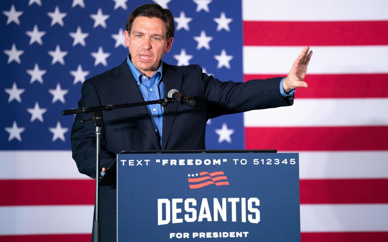 Ron DeSantis says he would have expected tough punishment had he taken classified documents while in the navy - Sean Rayford/Getty Images