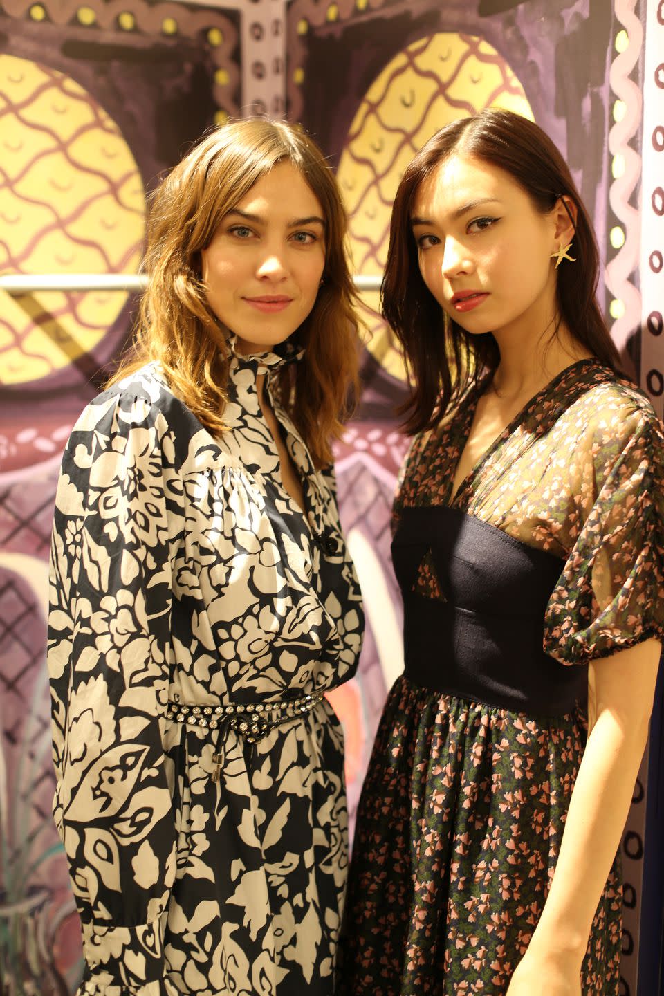 Alexa Chung and Lauren Tsai