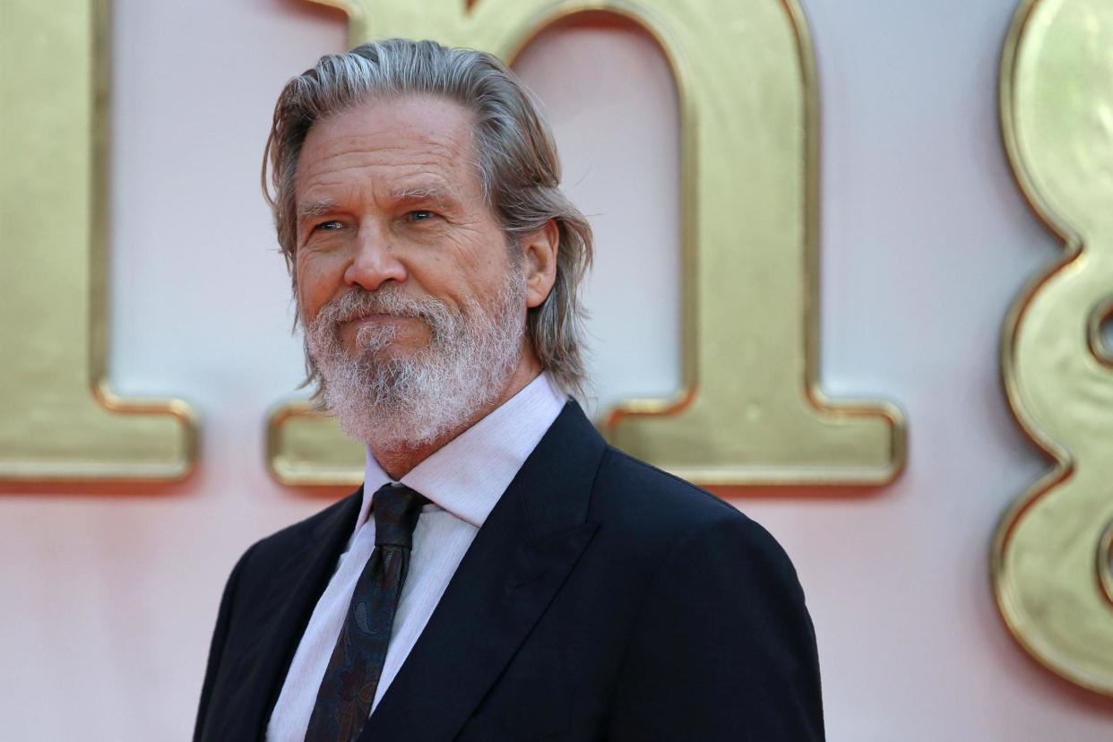 US actor Jeff Bridges has been diagnosed with lymphoma: AFP via Getty Images