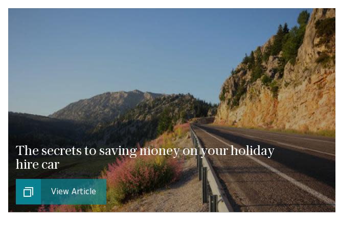 The secrets to saving money on your holiday hire car