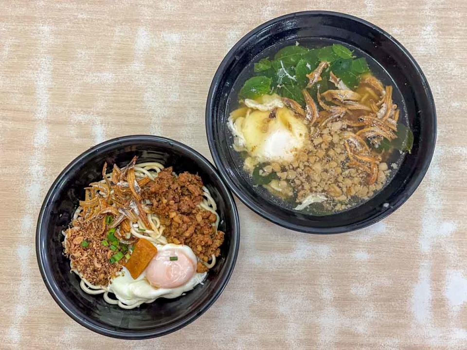 Chilli Pan Mee (Batu Rd) - Overview of dishes