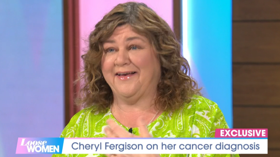 Cheryl Fergison has a 'game plan' for the jungle show. (ITV screengrab)