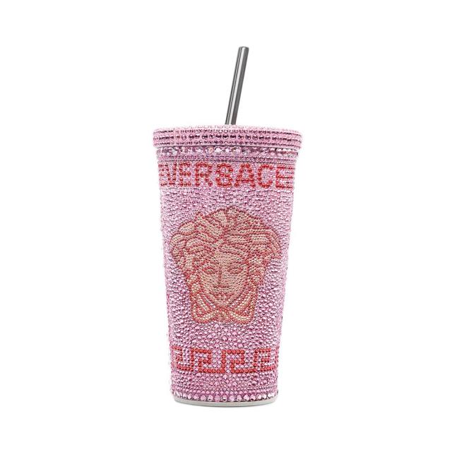 Versace Medusa D'or Tall Drinking Glasses, Set of 2 - Bergdorf Goodman