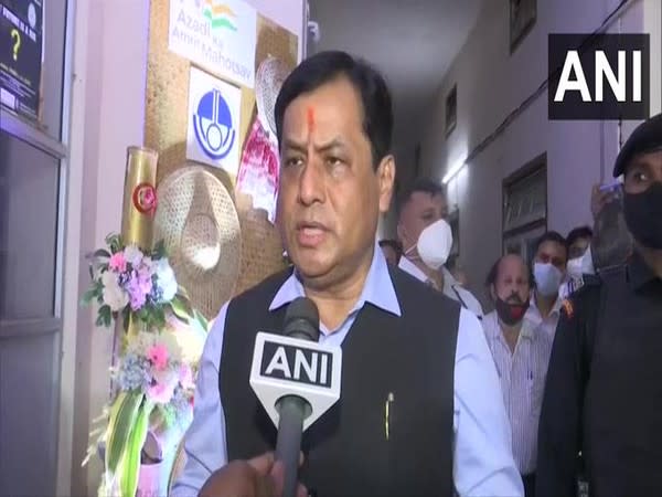 Union AYUSH Minister Sarbananda Sonowal. (Photo/ANI)