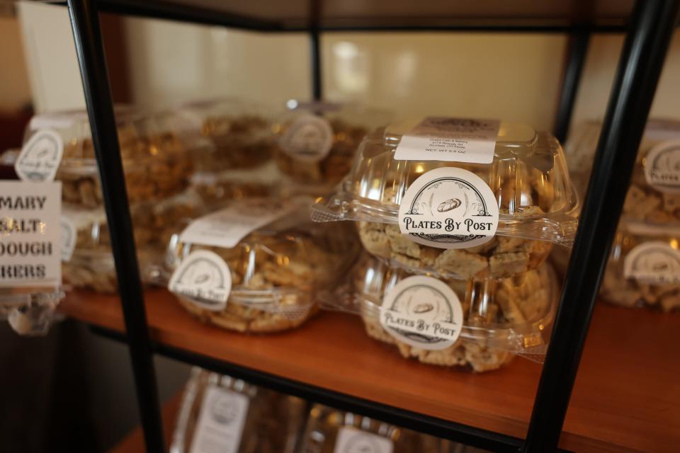 All-natural, handmade, baked good line the shelves in the Ocelot Café and Bakery in Richfield.