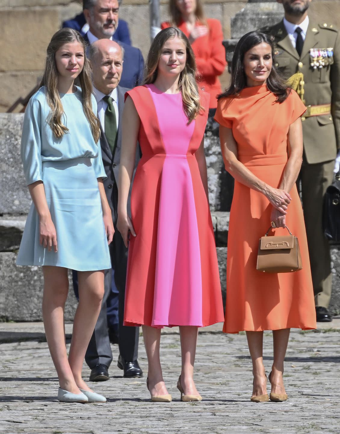 spanish royal family attends a national offering to the apostle santiago