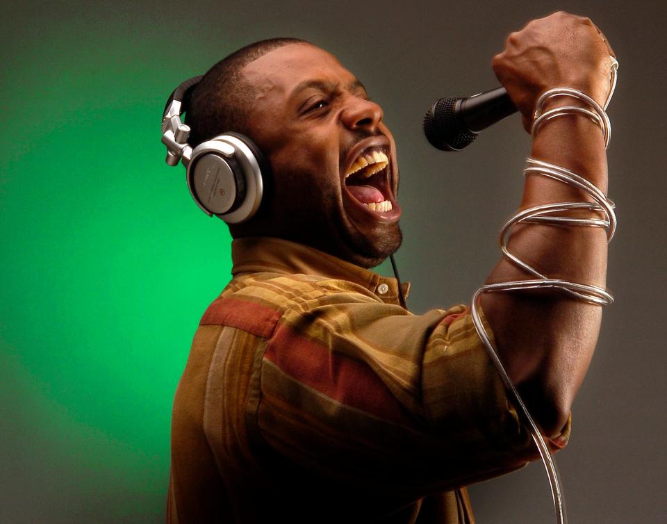 Bavu Blakes poses for a portrait in 2007. Blakes made a name for himself in Austin through the popular Hip-Hop Humpday party in the late '90s and early '00s. These days, he calls himself a scholar emcee and lectures about the power of hip-hop culture.