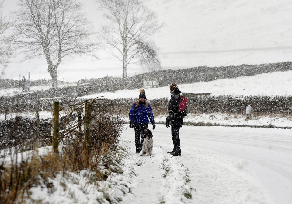 In pictures: Snow blankets Britain