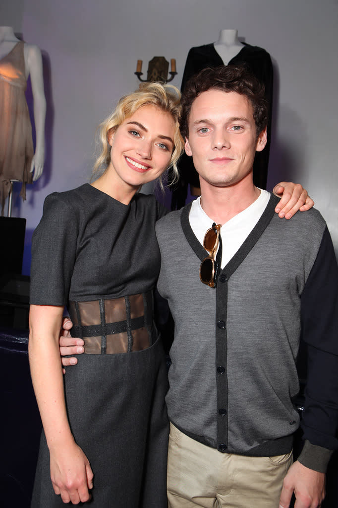 Fright Night Fan Event at Comic Con 2011 Imogen Poots Anton Yelchin