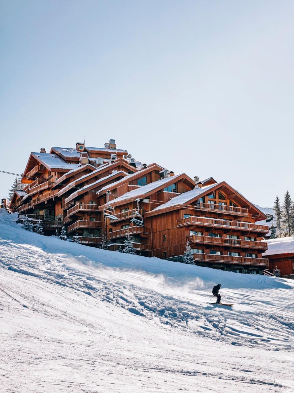 Staff are on hand to help peel off your ski boots and take the stress out of skiing (Le Coucou Hotel, Méribel)