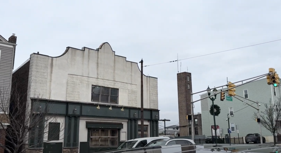 The parking lot that used to be Satriale's 