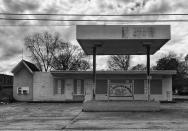 <p>A gas station converted into a church in Selma, Ala. (Photo: Holly Bailey/Yahoo News) </p>