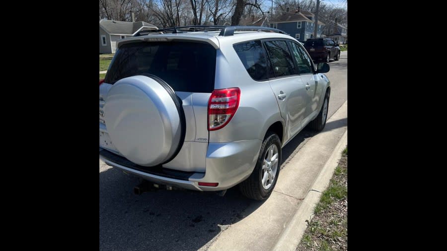 The Toyota RAV4 that was stolen during a Facebook Marketplace test drive. (Courtesy)