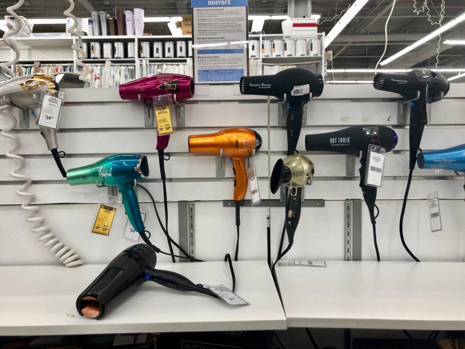 Hair dryers Bed Bath