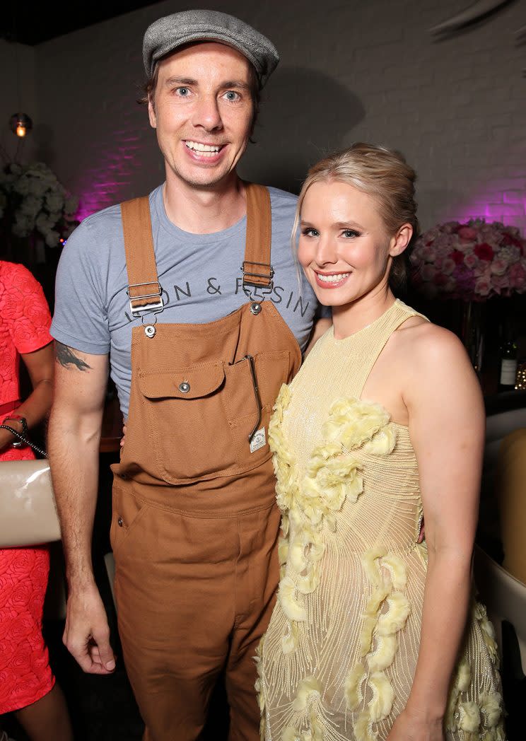 Dax Shepard and Bell seem to have figured out the secrets to a happy marriage. (Photo: Todd Williamson/Getty Images)