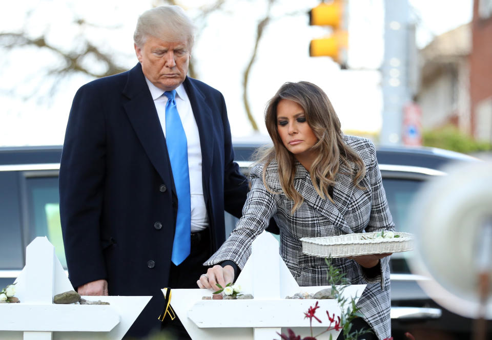 Protesters jeer Trump in Pittsburgh