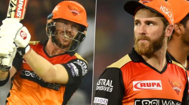 Kane Williamson David Warner