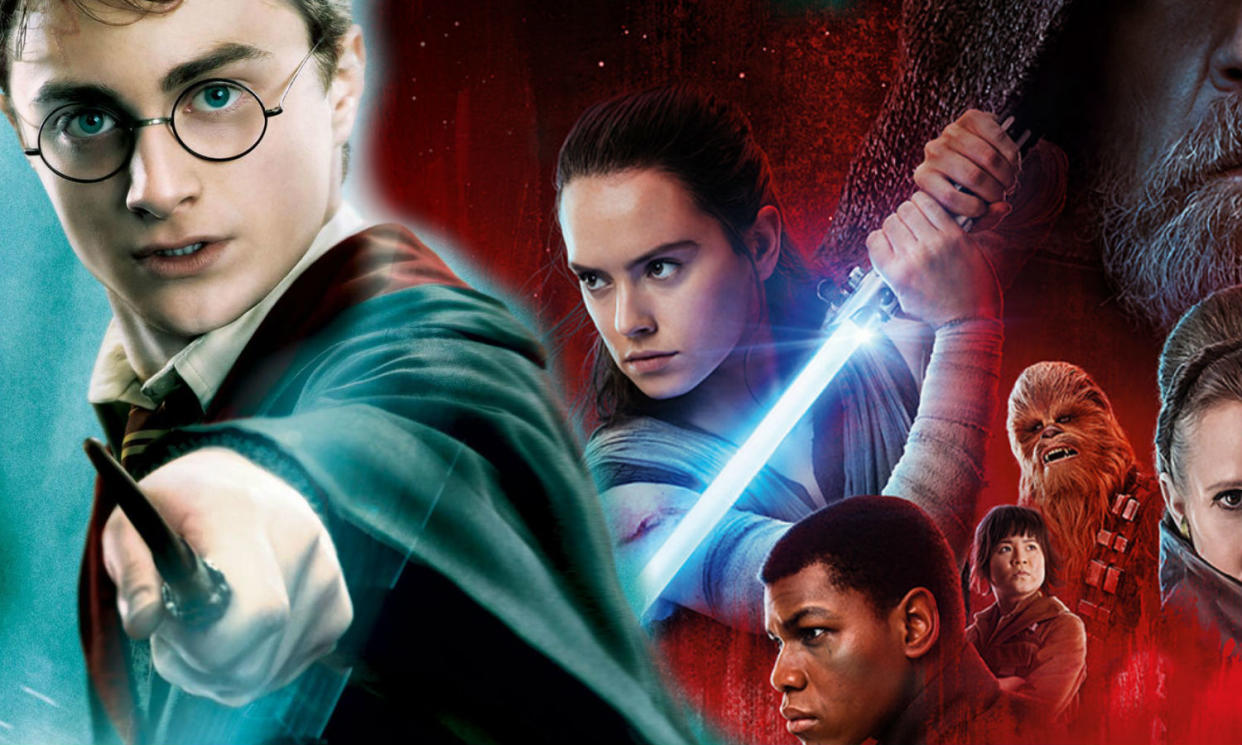 Star Wars has earned more money now than the Harry Potter franchise (Warner Bros/Disney)