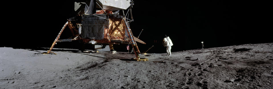 NASA releases amazing panoramas to mark anniversary of moon landings