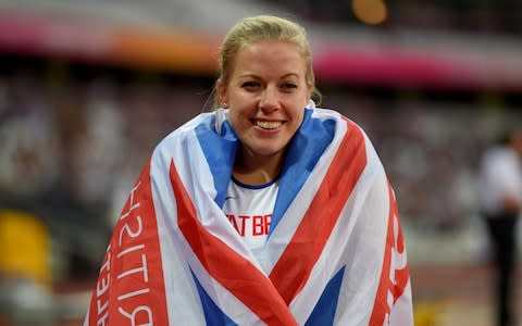 Cockroft, 25, is worried about her future away from the track - Credit:  Mike Hewitt/ Getty Images Europe