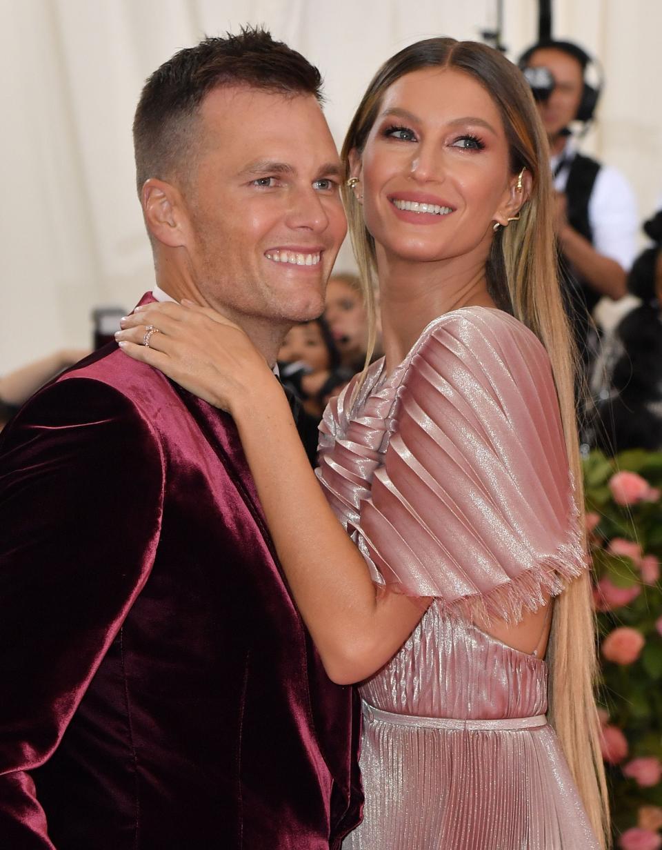 Tom and Gisele, back at the 2019 Met Gala.