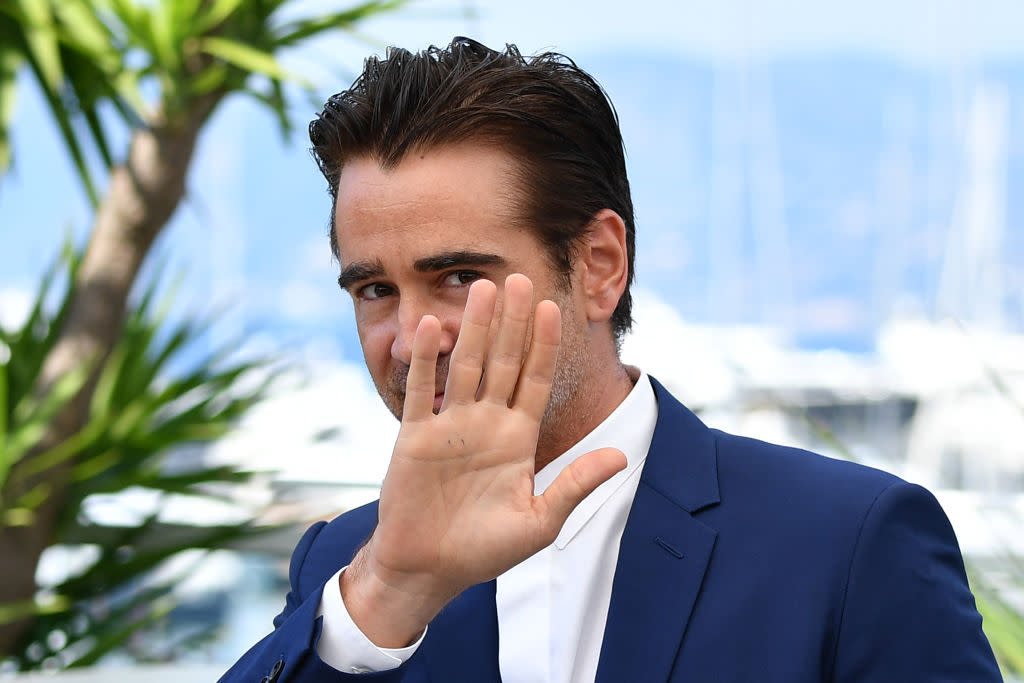 Colin Farrell at the 2017 Cannes Film Festival. (Photo: Alberto Pizzoli/AFP/Getty Images)