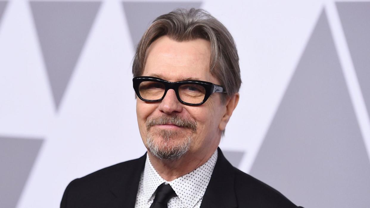 Mandatory Credit: Photo by Jordan Strauss/Invision/AP/Shutterstock (11303616a)Gary Oldman arrives at the 90th Academy Awards Nominees Luncheon in Beverly Hills, Calif.