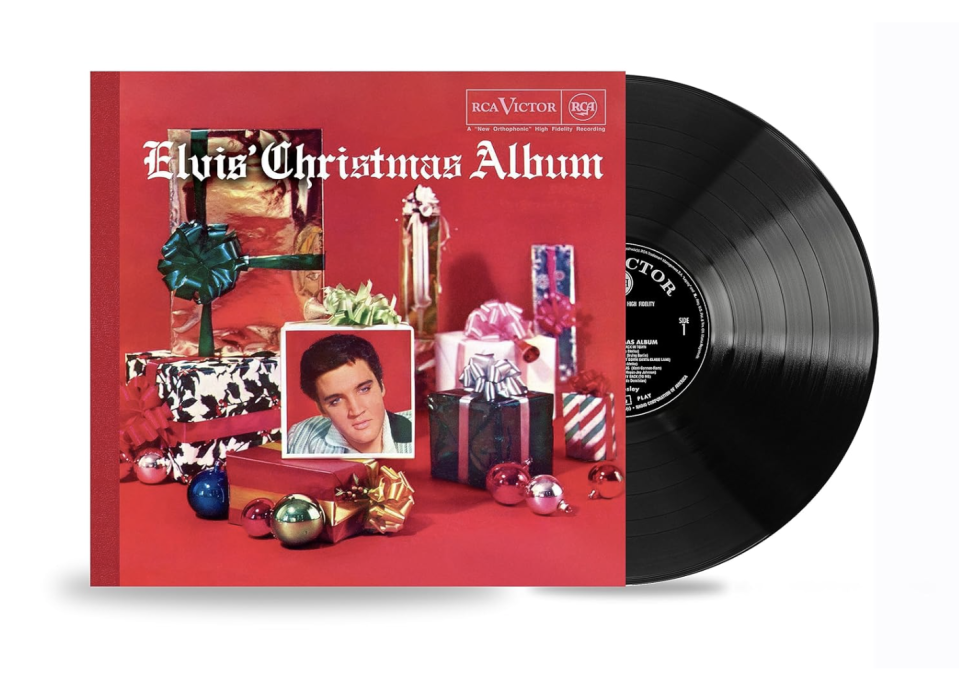 elvis christmas vinyl lp