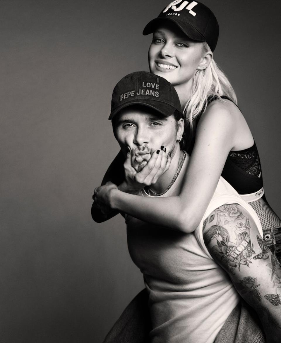 <p>The engaged couple are the picture of young love in Pepe Jeans' AW21 campaign.</p><p><strong>Models: </strong>Brooklyn Beckham and Nicola Peltz</p><p><strong>Photographer: </strong>Luigi & Iango</p>