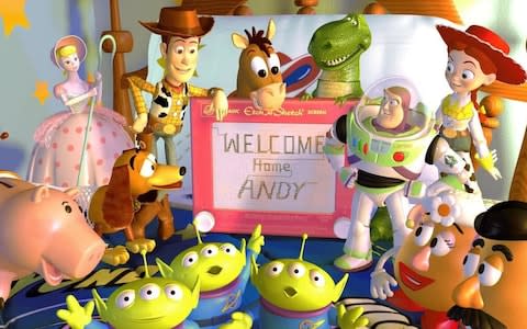 The gang from Toy Story 2 - Credit: Pixar
