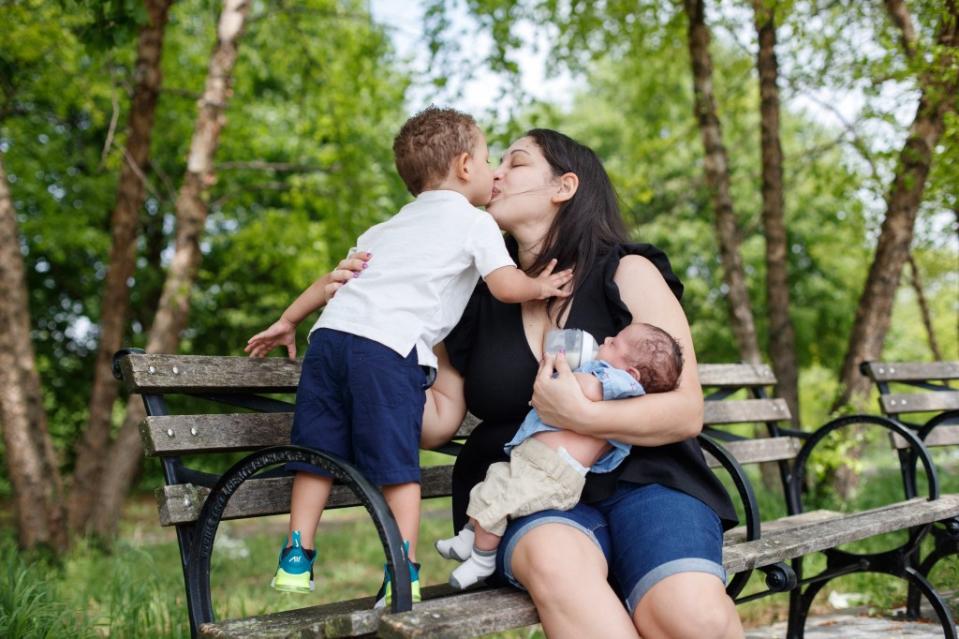 “I’m so happy that they have this [program] now, and more women are going to be able to utilize it,” Perez enthused about the NYU Langone program, which helped her through both pregnancies. Tamara Beckwith