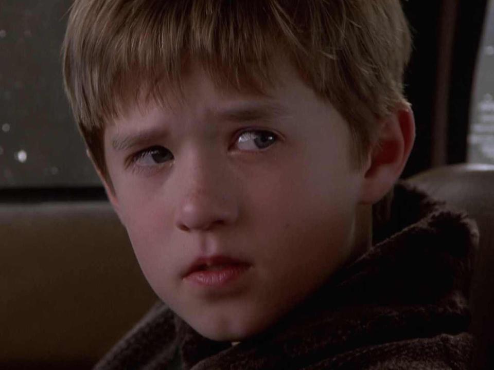 A young Haley Joel Osment in "The Sixth Sense."