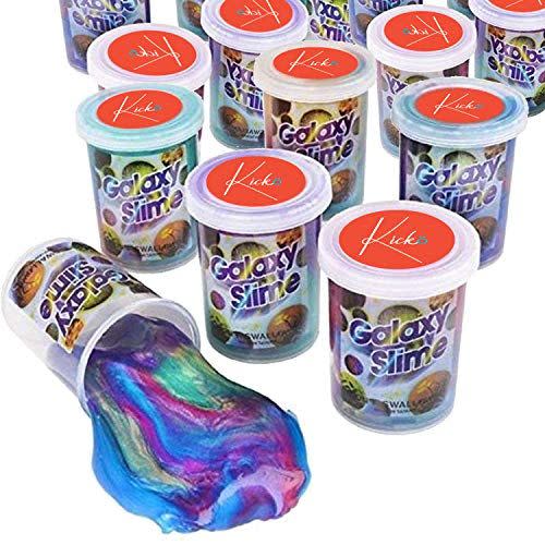 Juvale Slime Containers with Lids - 8 Pack Clear Plastic Jars for Kids DIY  Crafts (12 oz)