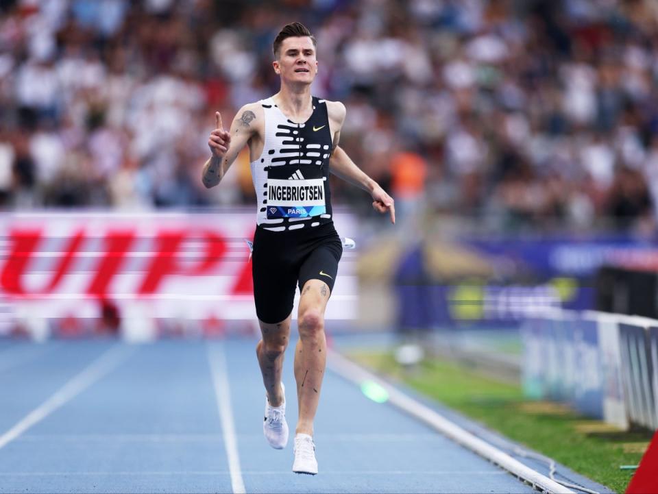 Middle distance star Jakob Ingrebrigtsen will hope for a strong performance on home soil in Oslo  (Getty Images)
