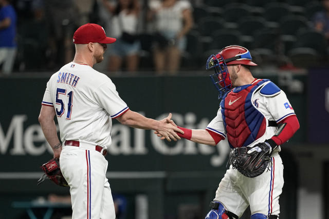 MLB roundup: Marcus Semien extends his hitting streak to 22 games in Rangers'  win