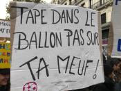 "Tape dans le ballon, pas sur ta meuf !"