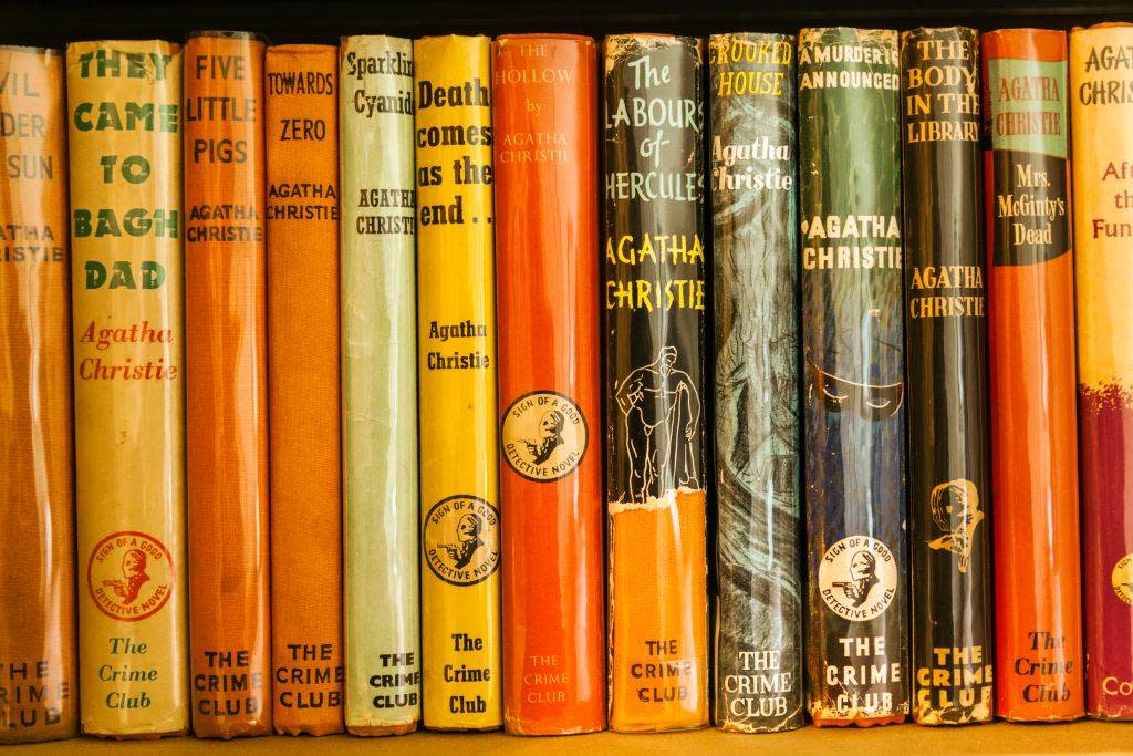 Des romans d’Agatha Christie en version anglaise (image d’illustration)