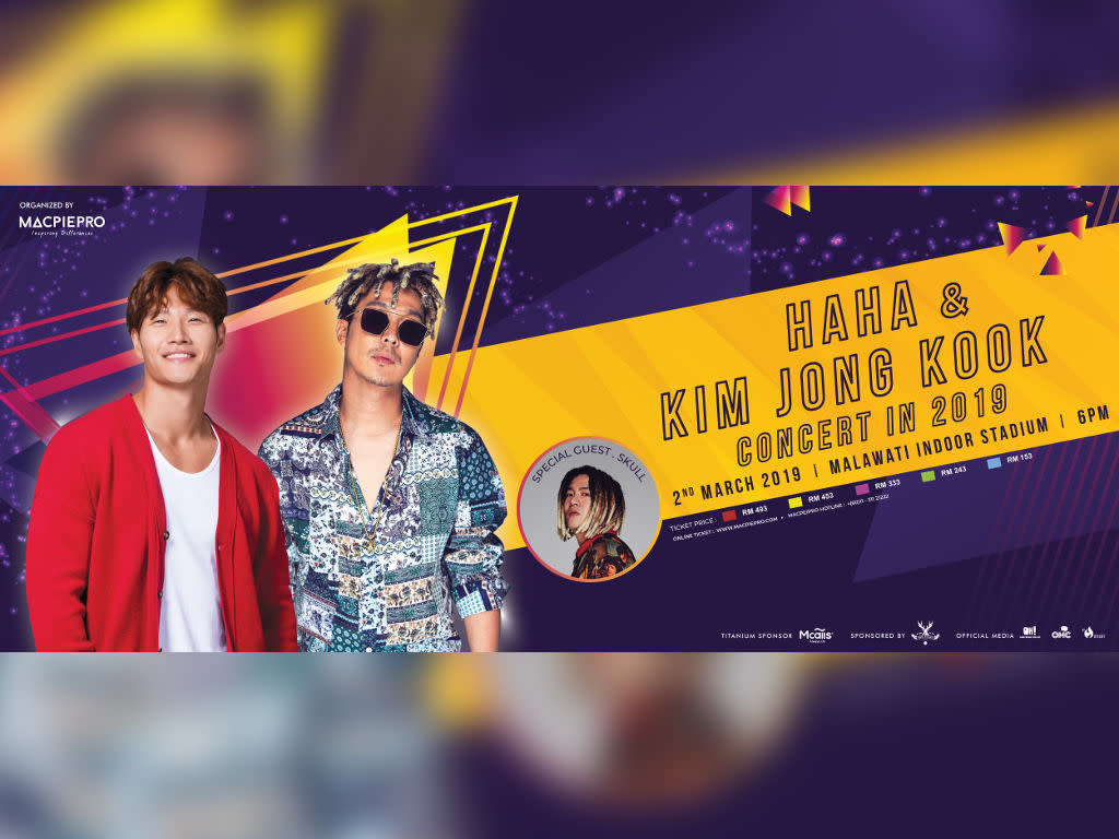 The "Running Man" duo will be holding their first concert in Malaysia.