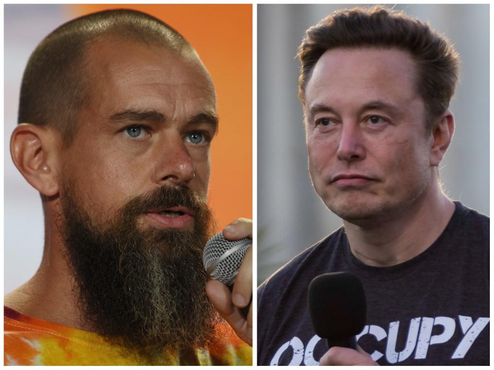 Jack Dorsey and Elon Musk