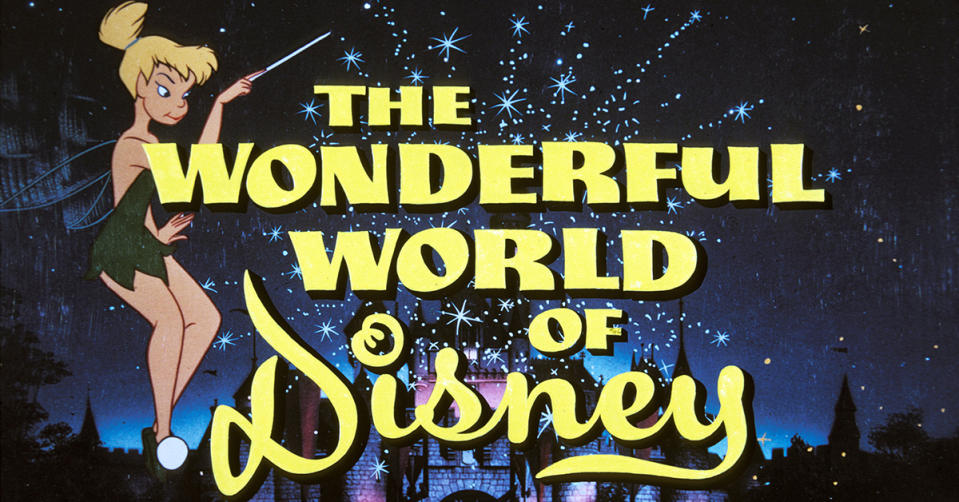 If you were a child Boomer watching TV on Sunday night, this title card meant lifelong memories were on the way. (Photo: Disney+)