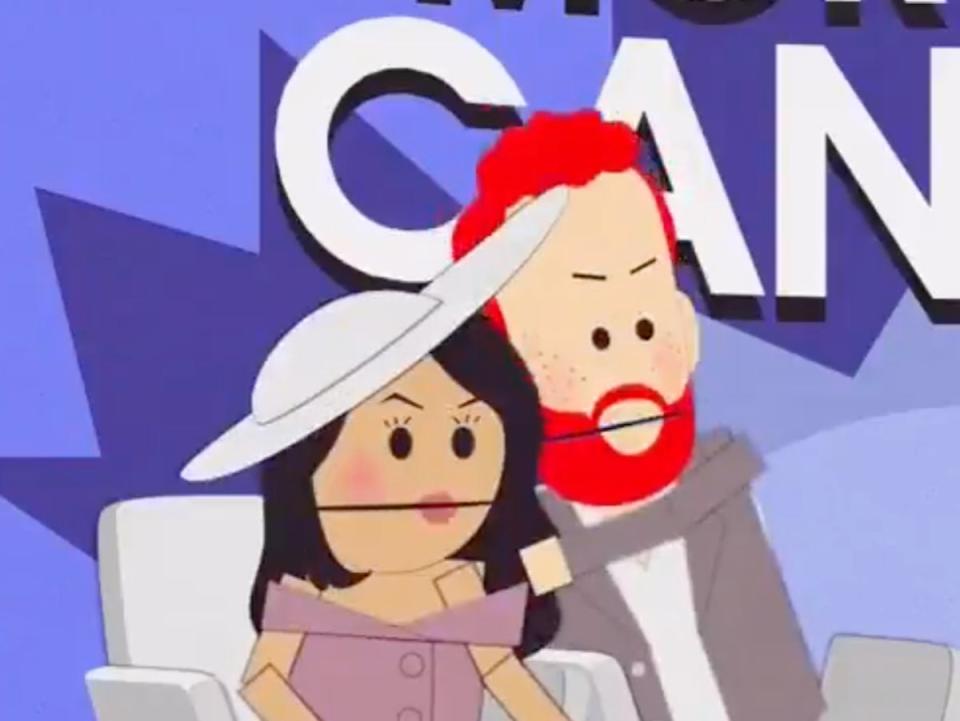 Harry and Meghan are roasted in ‘South Park’ (Comedy Central)